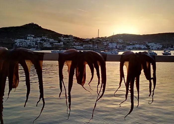 아파트 Sailinn Mykonos 오르노스